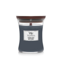 WoodWick Evening Onyx Candle Žvakė Heartwick