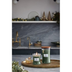 WoodWick Mint Leaves & Oak Candle Žvakė Heartwick