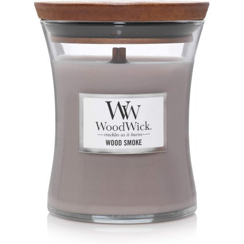WoodWick Wood Smoke Žvakė Heartwick
