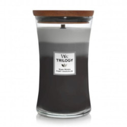 WoodWick Warm Woods Candle Žvakė Heartwick