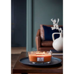 WoodWick Pumpkin Praline Candle Žvakė Heartwick