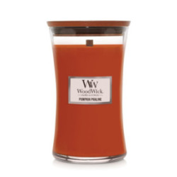 WoodWick Pumpkin Praline Candle Žvakė Heartwick