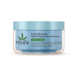 Hempz Triple Moisture Herbal Whipped Creme Body Scrub Kūno šveitiklis 176ml