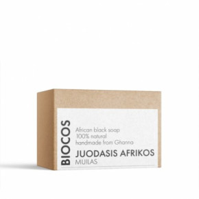 BIOCOS academy Black Soap Afrikos juodasis muilas sausai odai 100g