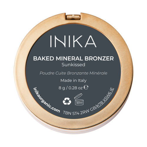 Inika Organic Baked Mineral Bronzer Kompaktinis mineralinis bronzantas 8g