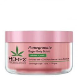 Hempz Pomegranate Herbal Sugar Body Scrub Kūno šveitiklis 215ml