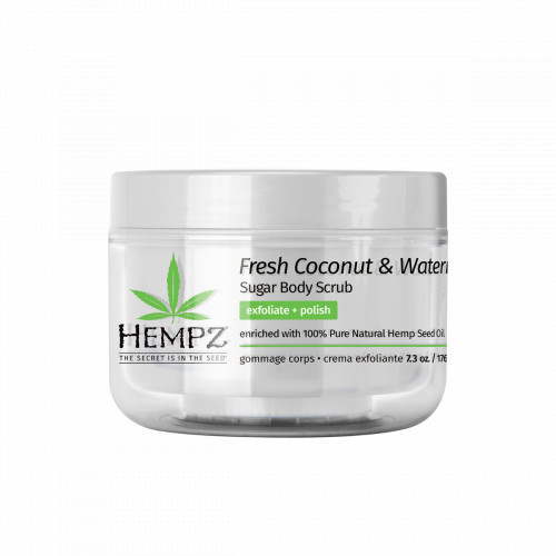 Hempz Fresh Coconut & Watermelon Sugar Body Scrub 215ml