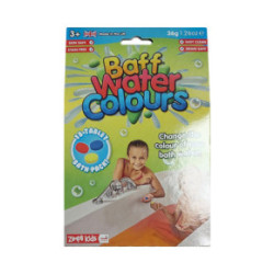 Zimpli Kids Baff Water Colours Spalvų kubelių pakuotė 36g