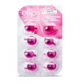 Ellips Hair Treatment Vitamins Tepami vitaminai chemiškai pažeistiems plaukams 8x1ml