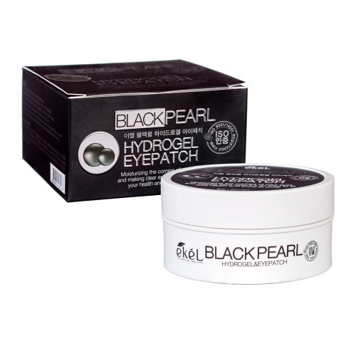 Ekel Black Pearl Eye Patch Paakių pagalvėlės su juodųjų perlų ekstraktu 60vnt.