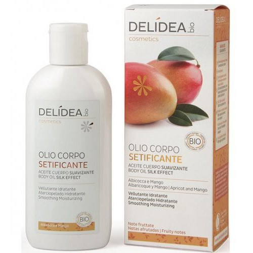 Delidea BIO Apricot and Mango Body Range Ekologiškas, intensyviai drėkinantis mangų ir abrikosų kūno aliejus 100ml