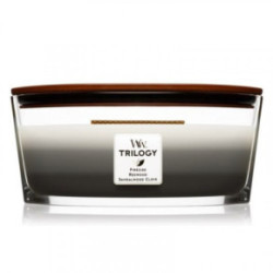 WoodWick Warm Woods Candle Žvakė Heartwick