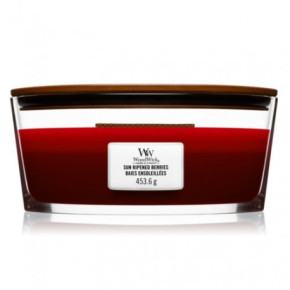 WoodWick Sun-Ripened Berries Candle Žvakė Heartwick