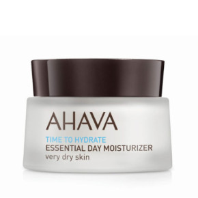 Ahava Essential Day Moisturizer Very Dry Skin Drėkinamasis veido kremas labai sausai odai 50ml