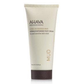 Ahava Leave-On Deadsea Mud Intensive Foot Cream Intensyvus pėdų kremas 100ml