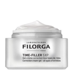 Filorga Time-Filler 5XP Cream Gel Veido kremas nuo raukšlių riebiai, mišriai odai 50ml