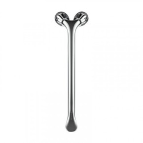 Be OSOM Face Roller Massager Veido ir kūno masažuoklis Silver