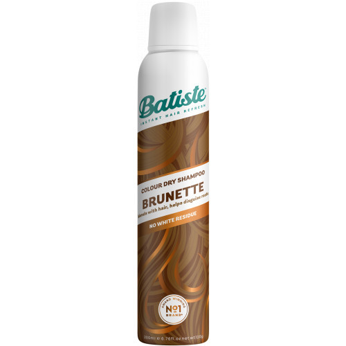 Batiste Dry Shampoo Medium & Brunette Sausas plaukų šampūnas brunetėms 200ml
