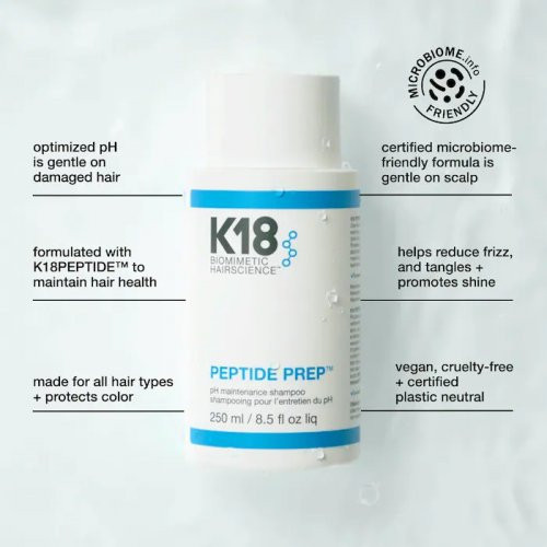 K18 Peptide Prep pH Maintenance Shampoo Balansuojantis šampūnas 250ml