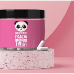 Hair Care Panda COLLAGEN TWIST Maisto papildas plaukų priežiūrai 60 kapsulių