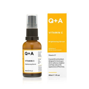 Q+A Vitamin C Brightening Serum Skaistinamasis veido serumas 30ml