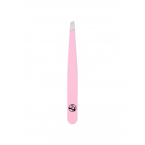 W7 cosmetics Slanted Tweezers Pincetas Pink