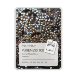 TONYMOLY Pureness 100 Caviar Sheet Mask Veido kaukė su ikrais 21ml
