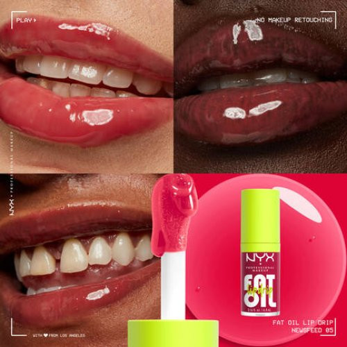 Nyx professional makeup Fat Oil Lip Drip Lūpų blizgis 4.8ml