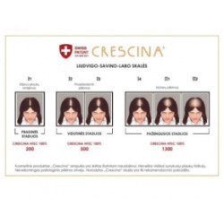 Crescina Transdermic Technology Complete Treatment 500 Woman Ampulių kompleksas moterims 20amp. (10+10)