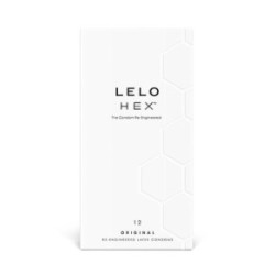 LELO Hex Original Condoms Prezervatyvai 12vnt