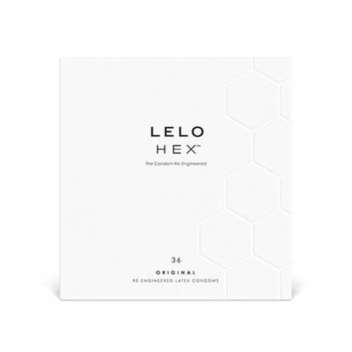 LELO Hex Original Condoms Prezervatyvai 12vnt