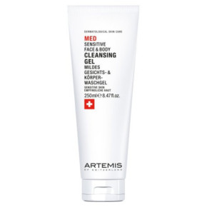 ARTEMIS MED Sensitive Face & Body Cleansing Gel Švelnus veido ir kūno prausiklis 250ml