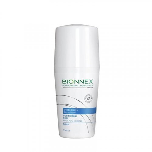 Bionnex Perfederm Deomineral Roll- On Rutulinis dezodorantas normaliai odai 75ml