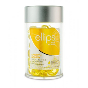 Ellips Smooth & Shiny Hair Treatment Vitamins Tepami vitaminai plaukų apimties didinimui 50x1ml