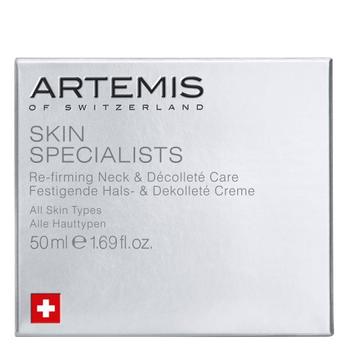 ARTEMIS Skin Specialists Re-Firm Neck & Decollete Cream Stangrinamasis kaklo ir dekolte srities kremas 50ml
