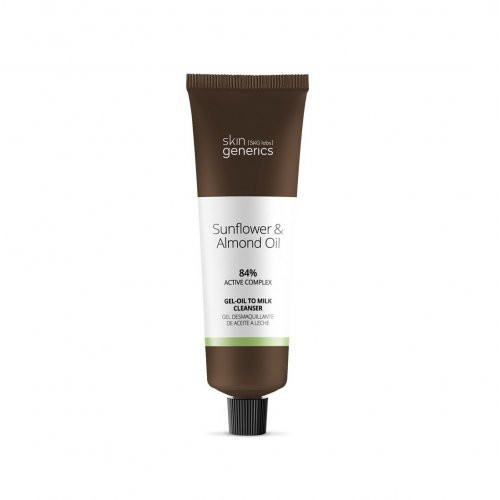 Skin Generics Sunflower + Almond Oil Gel-Oil To Milk Cleanser Valomasis gelis- pienelis 100ml