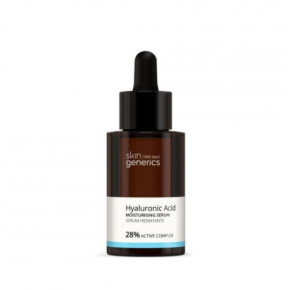 Skin Generics Hyaluronic Acid Moisturising Serum Veido serumas su hialurono rūgštimi 30ml