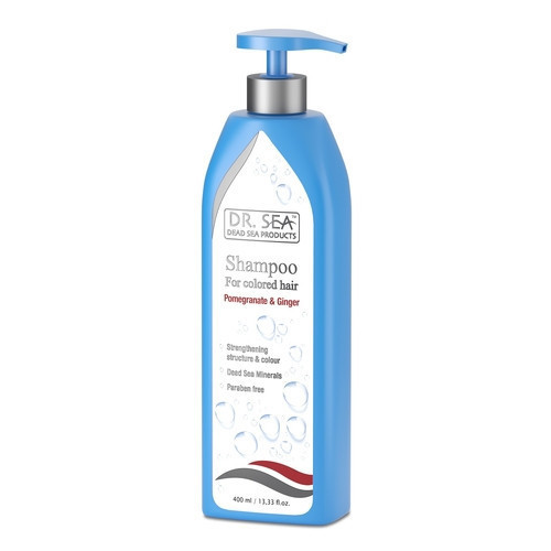 Dr. Sea Shampoo for Colored Hair Šampūnas dažytiems plaukams su granatu ir imbieru 400ml