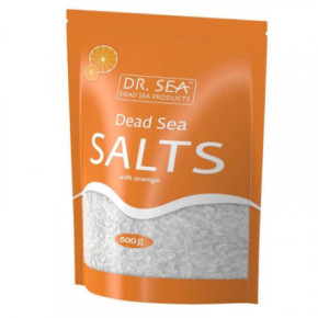 Dr. Sea Dead Sea Salts with Orange Negyvosios jūros druska voniai su apelsinais 500g