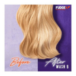 Fudge professional Fudge Everyday Clean Blonde Damage Rewind Shampoo Palaipsniui tonuojantis šviesių plaukų šampūnas 250ml
