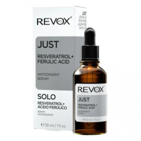 Revox B77 Just Resveratrol + Ferulic Acid Antioksidacinis serumas veidui ir kaklui 30ml