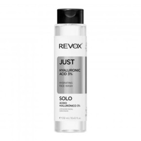 Revox B77 Just Hyaluronic Acid 3% Face Wash Drėkinamasis veido prausiklis 250ml