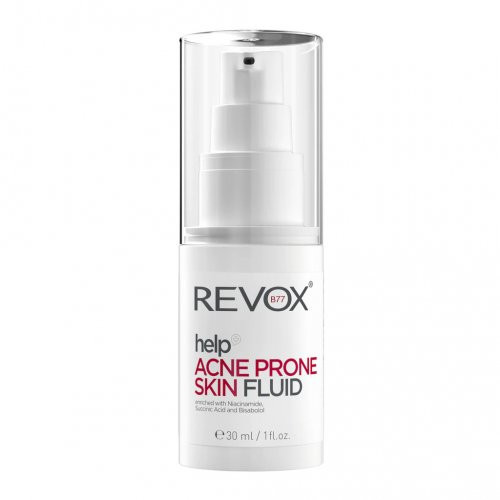 Revox B77 help Acne Prone Skin Fluid Fluidas aknės paveiktai ir į riebumą linkusiai veido odai 30ml