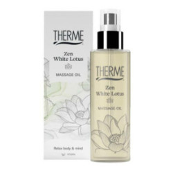 Therme Zen White Lotus Massage Oil Masažo aliejus 125ml