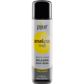 Pjur Analyse me! Relaxing Anal Glide Silikono pagrindo analinis lubrikantas su simondsijų (jojoba) aliejumi 100ml