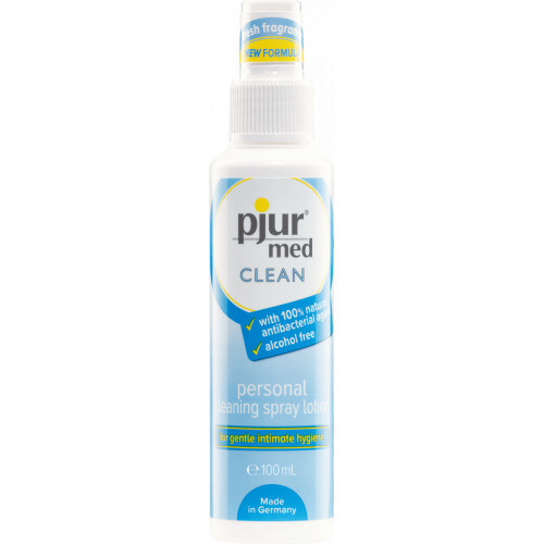 Pjur Med Clean Personal Cleaning Spray Lotion Intymios higienos antibakterinis purškiklis 100ml