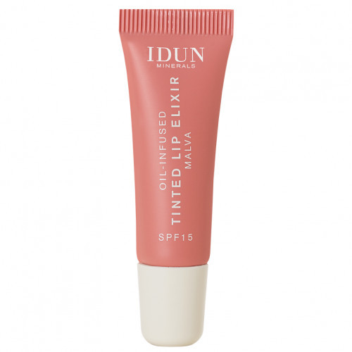 IDUN Oil-Infused Tinted Lip Elixir Atspalvį suteikiantis lūpų aliejus SPF15 8ml