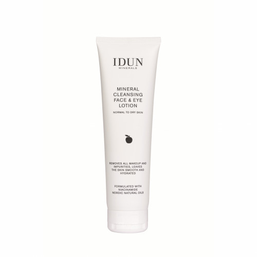 IDUN Mineral Cleansing Face & Eye Lotion Valomasis losjonas su niacinamidu 150ml