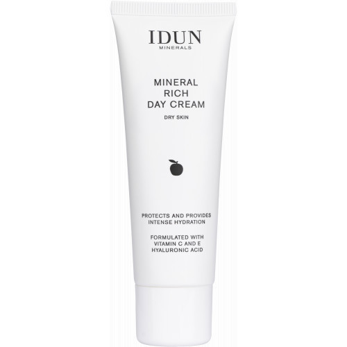 IDUN Enriched Day Cream Dry Skin Dieninis veido kremas su hialurono rūgštimi ir vitaminais C ir E 50ml