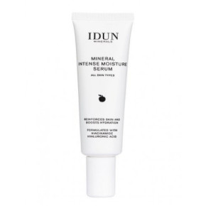 IDUN Mineral Intense Moisture Serum Intensyviai drėkinantis veido serumas su niacinamidu ir hialurono rūgštimi 30ml